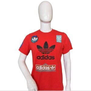 adidas ORIGINALS RACE TEE T-Shirt Multiple Logos